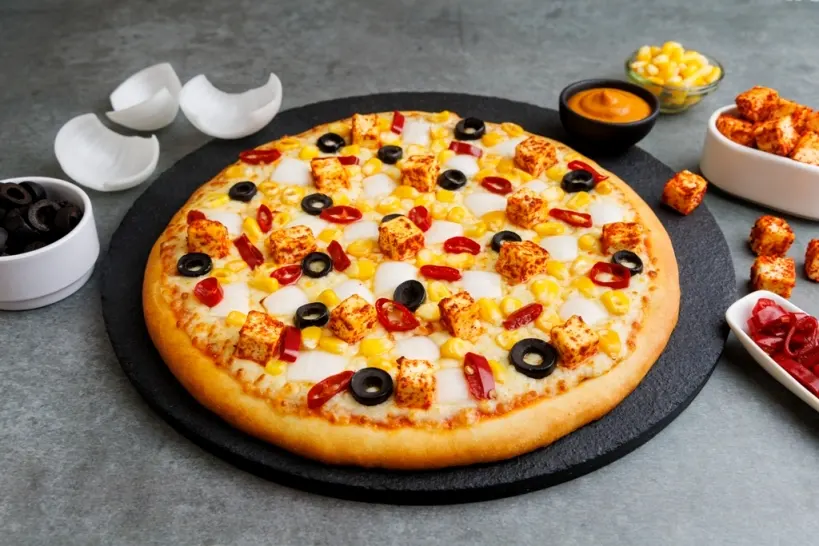 Korma Special pizza